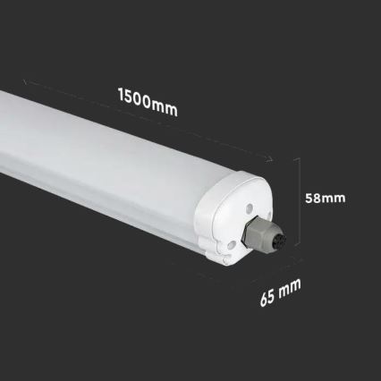 LED Industrijska fluorescentna svetilka G-SERIES LED/48W/230V 4000K 150cm IP65