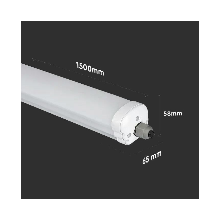 LED Industrijska fluorescentna svetilka G-SERIES LED/48W/230V 4000K 150cm IP65
