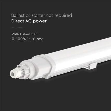 LED Industrijska fluorescentna svetilka LED/48W/230V 4000K IP65 150 cm