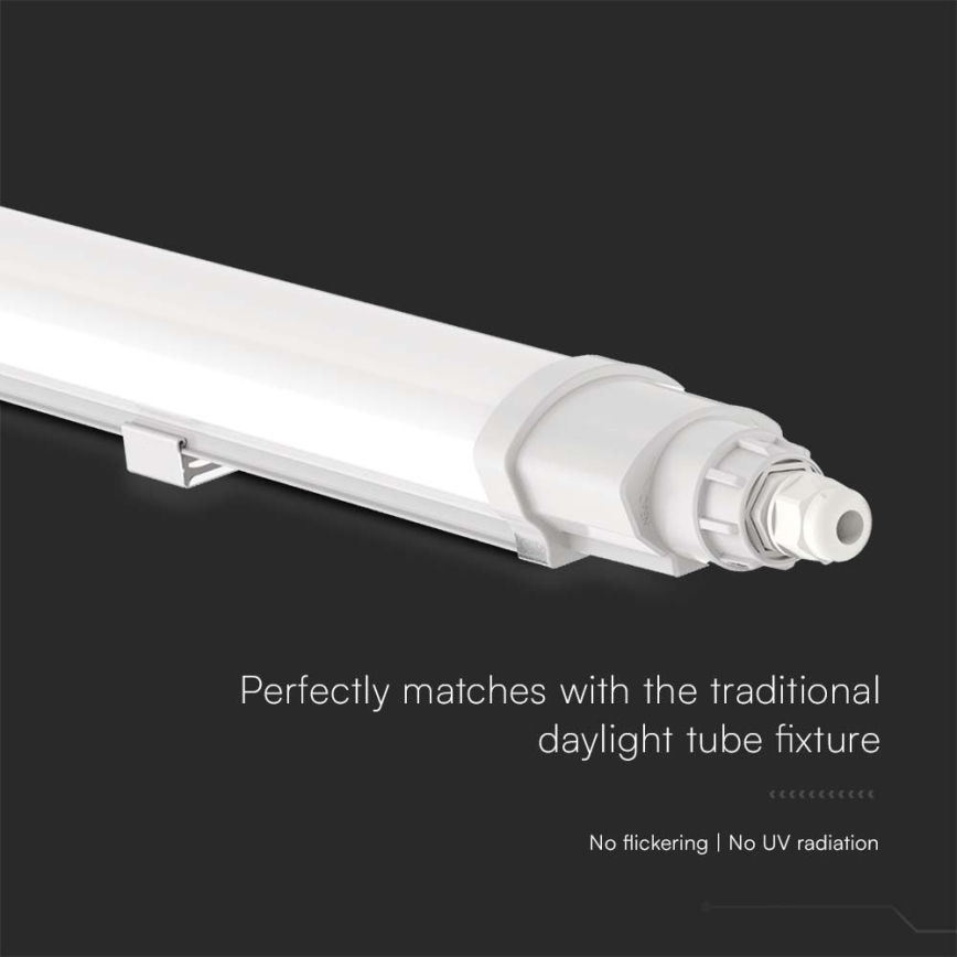 LED Industrijska fluorescentna svetilka LED/48W/230V 6500K IP65 150 cm