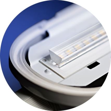 LED Industrijska fluorescentna svetilka LIMEA GIGANT LED/38W/230V IP65 1190mm črna