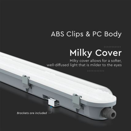 LED Industrijska fluorescentna svetilka M-SERIES LED/36W/230V 6400K 120cm IP65