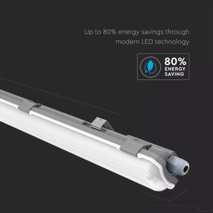 LED Industrijska fluorescentna svetilka T8 1xG13/18W/230V 4000K 120cm IP65