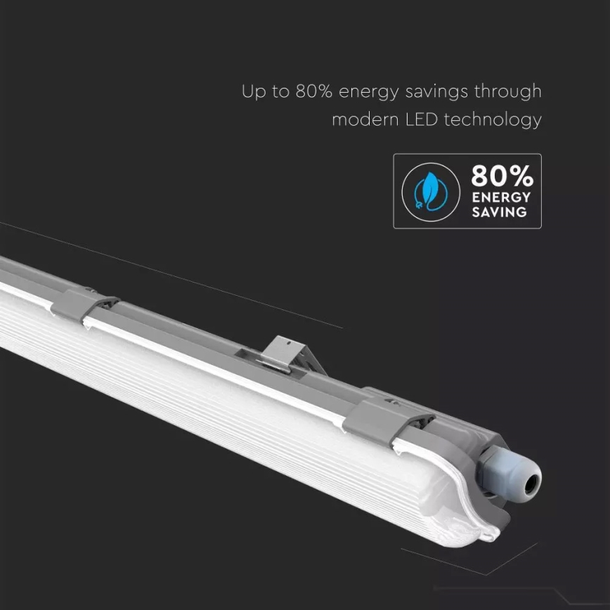 LED Industrijska fluorescentna svetilka T8 1xG13/18W/230V 6400K 120cm IP65