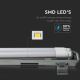LED Industrijska fluorescentna svetilka T8 2xG13/10W/230V 6400K 60cm IP65