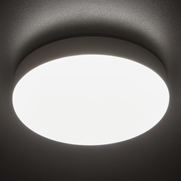 LED Industrijska stropna svetilka s senzorjem gibanja IPER LED/10W/230V IK10 IP65 okrogla bela