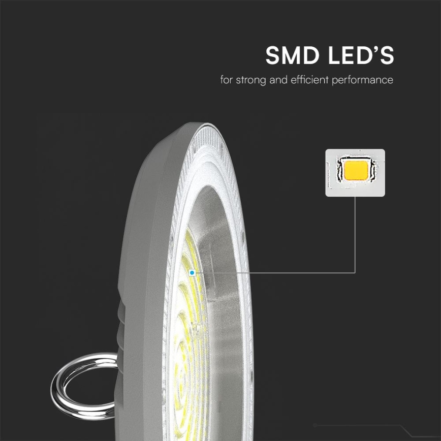 LED Industrijska svetilka High Bay LED/100W/230V 3000/4000/6500K IP65 ø 23,5 cm