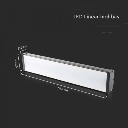 LED Industrijska svetilka High Bay LED/100W/230V 4000K IP65