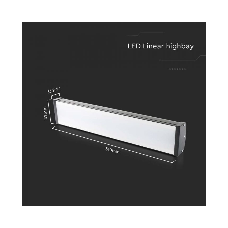 LED Industrijska svetilka High Bay LED/100W/230V 6500K IP65