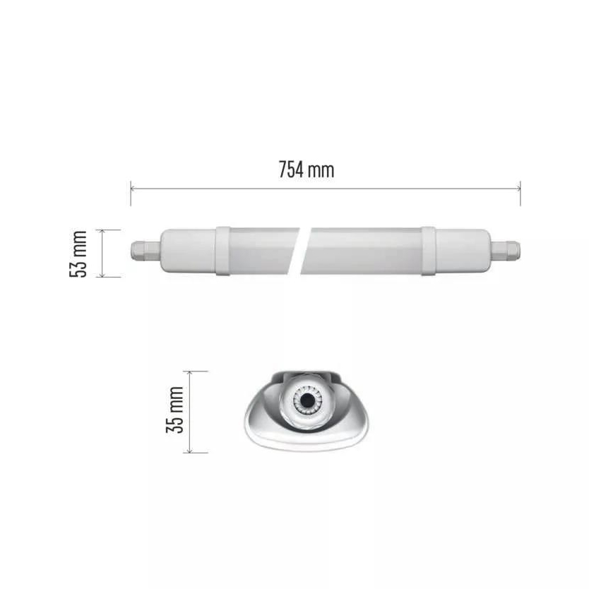 LED Industrijska svetilka LED/18W/230V IP65 4000K