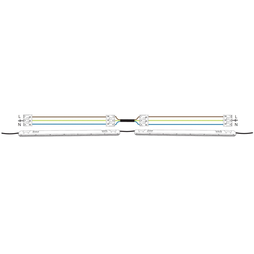 LED Industrijska svetilka LED/33W/230V 4000K IP65