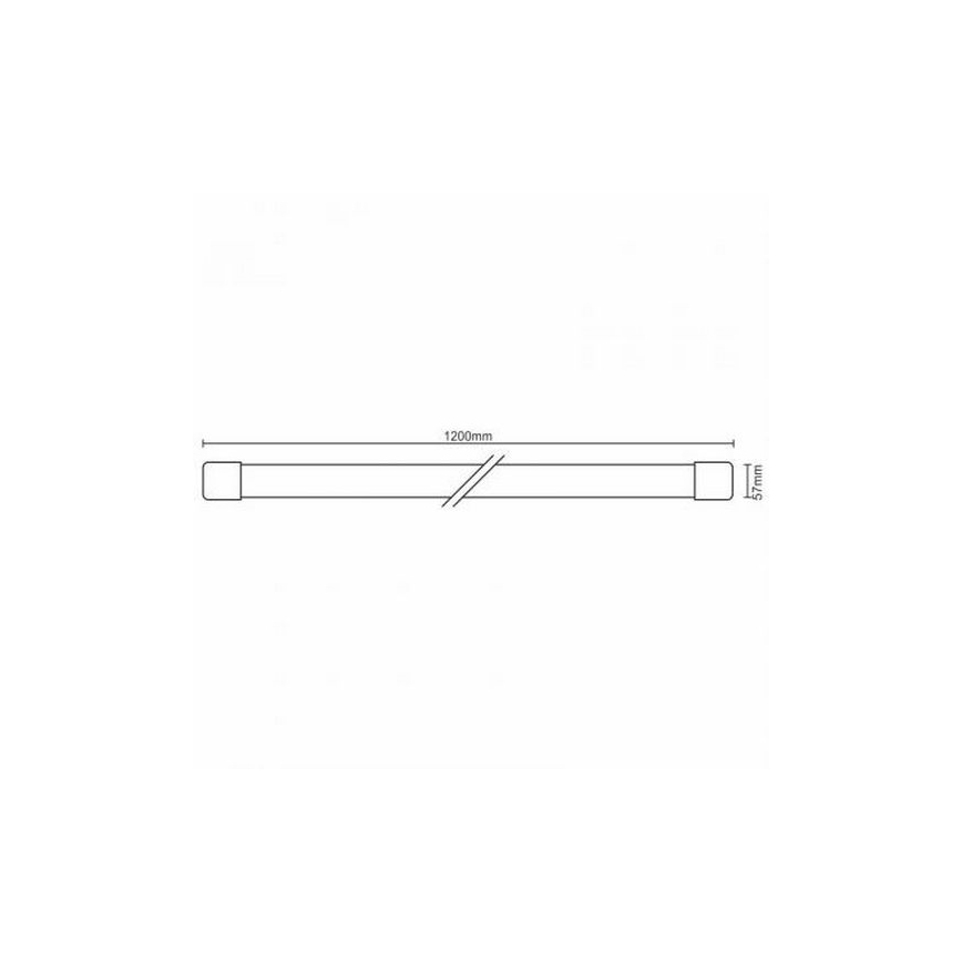 LED Industrijska svetilka LED/36W/230V IP40