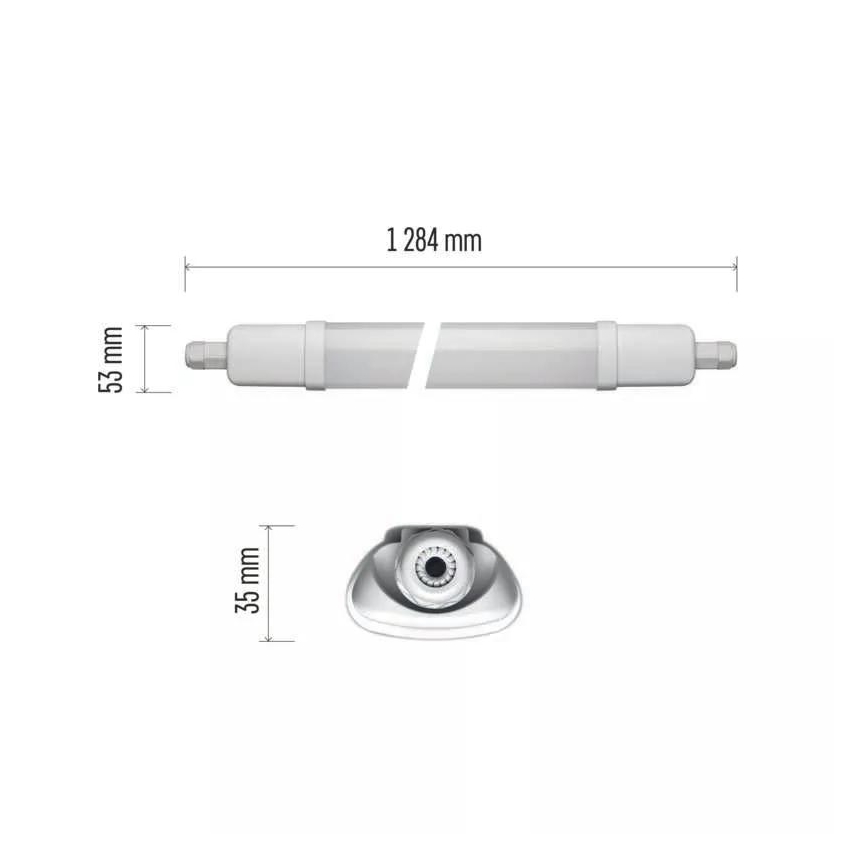 LED Industrijska svetilka LED/37W/230V IP65 4000K