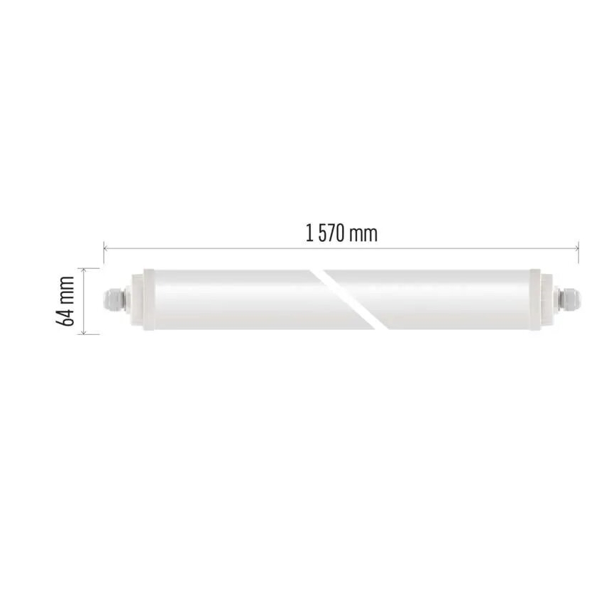 LED Industrijska svetilka LED/51W/230V IP65 4000K 157 cm