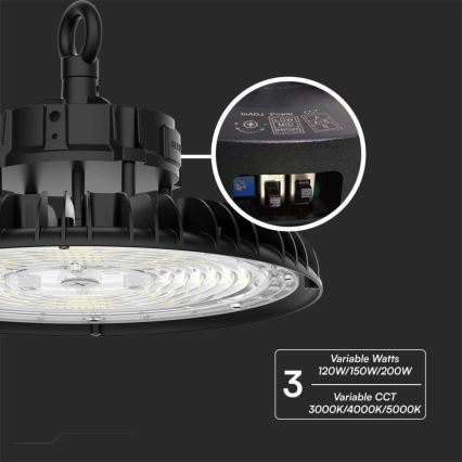 LED Industrijska svetilka High Bay LED/200W/230V 3000K/4000K/6000K IP65