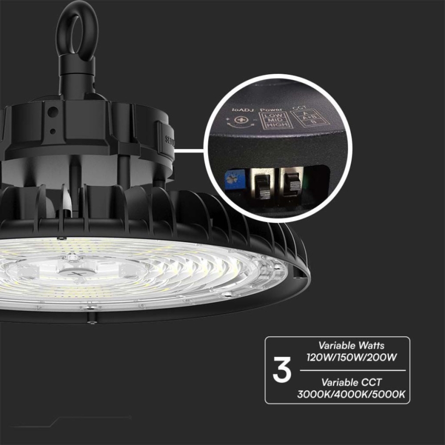 LED Industrijska svetilka High Bay LED/200W/230V 3000K/4000K/6000K IP65