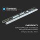LED Industrijska zasilna fluorescentna svetilka EMERGENCY LED/48W/230V 6500K 150cm IP65