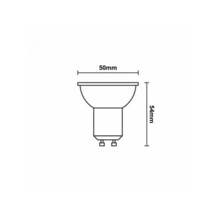 LED Keramična žarnica GU10/9,5W/230V 4000K