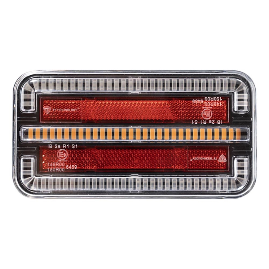 LED Kombinirana svetilka z dinamičnim smernikom LED/12-24V IP65