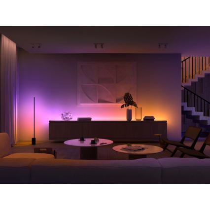 LED komplet tračnih podaljškov Philips Hue Bela in barvna AmbianceLED/12,3W/230V 1 m