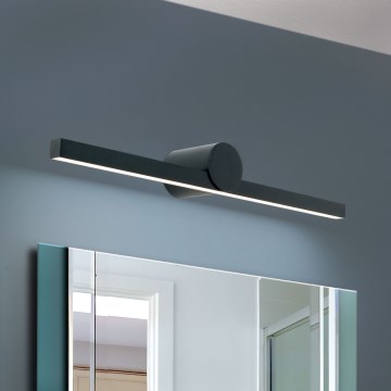 LED Kopalniška luč za osvetlitev ogledala BEAUTY LED/12W/230V 61 cm IP54 črna