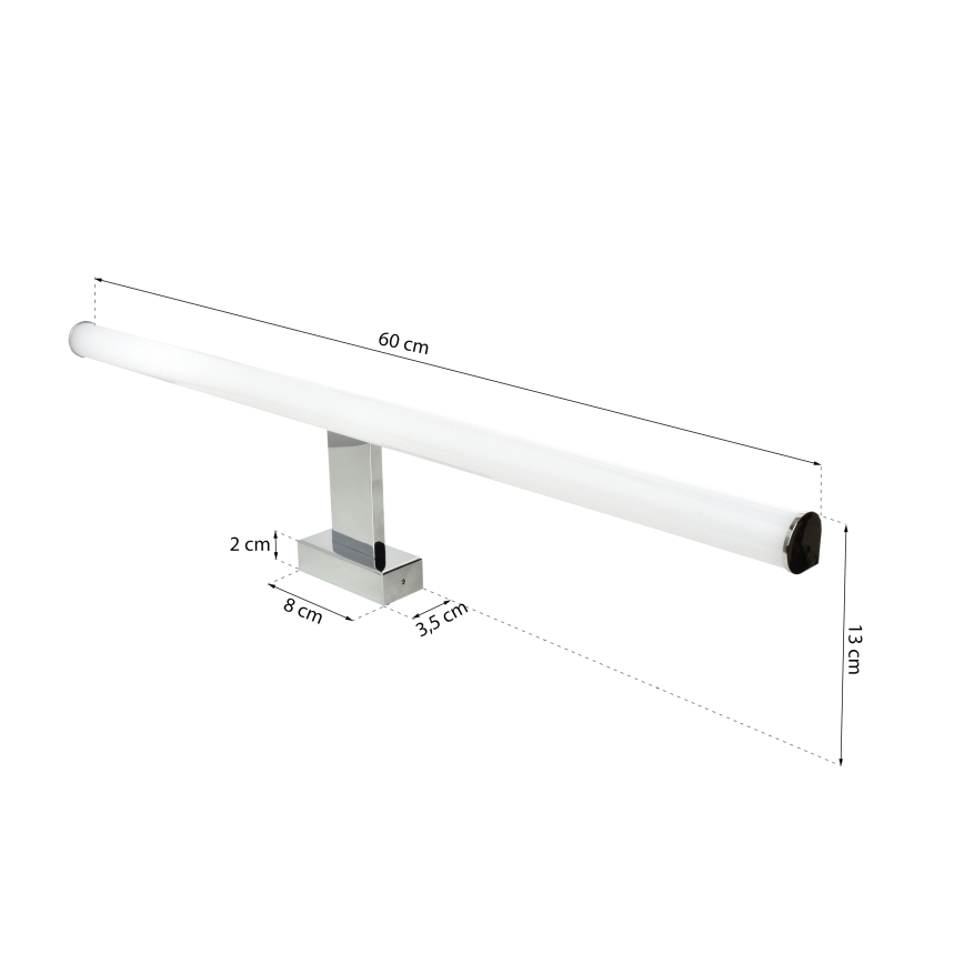 LED Kopalniška luč za osvetlitev ogledala DUNA LED/13,8W/230V IP44