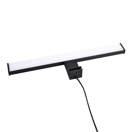LED Kopalniška luč za osvetlitev ogledala ELBA LED/8W/230V 4000K 40 cm IP44 črna