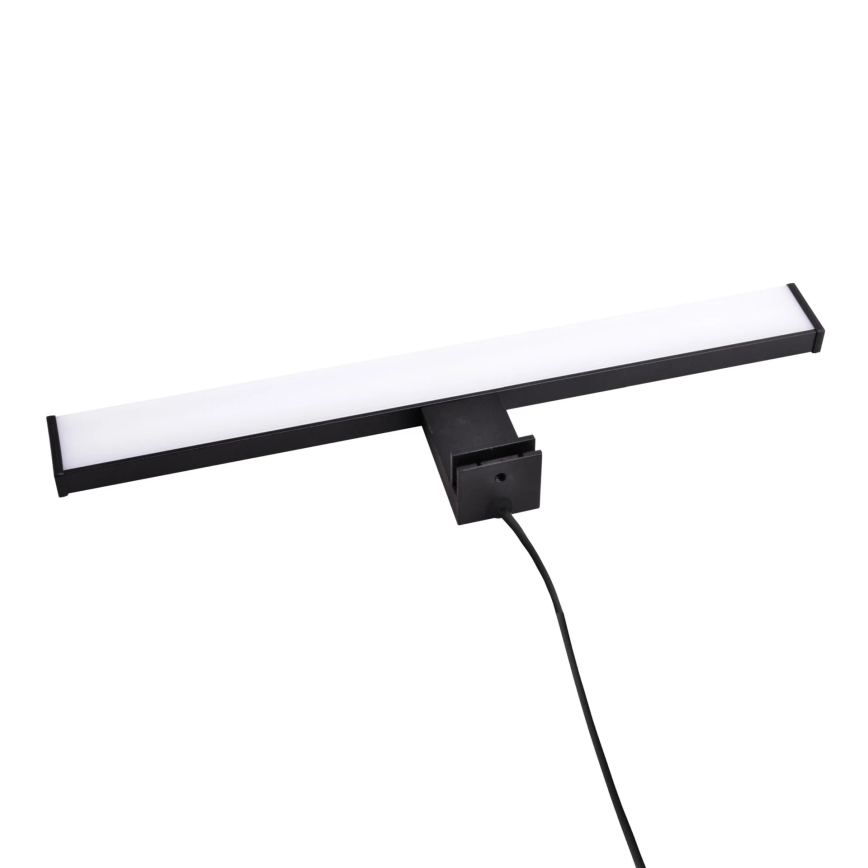 LED Kopalniška luč za osvetlitev ogledala ELBA LED/8W/230V 4000K 40 cm IP44 črna