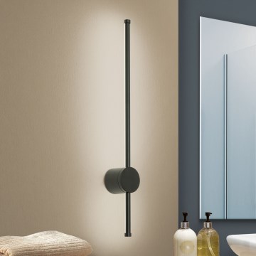 LED Kopalniška luč za osvetlitev ogledala FERDINAND LED/12W/230V IP54 črna