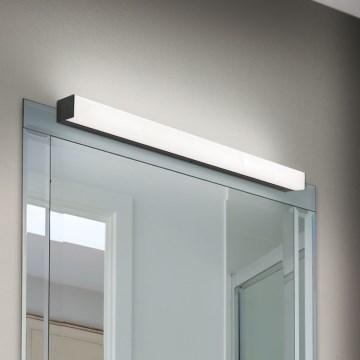 LED Kopalniška luč za osvetlitev ogledala HORIZON LED/12W/230V 3000/4000K 60 cm IP44 črna