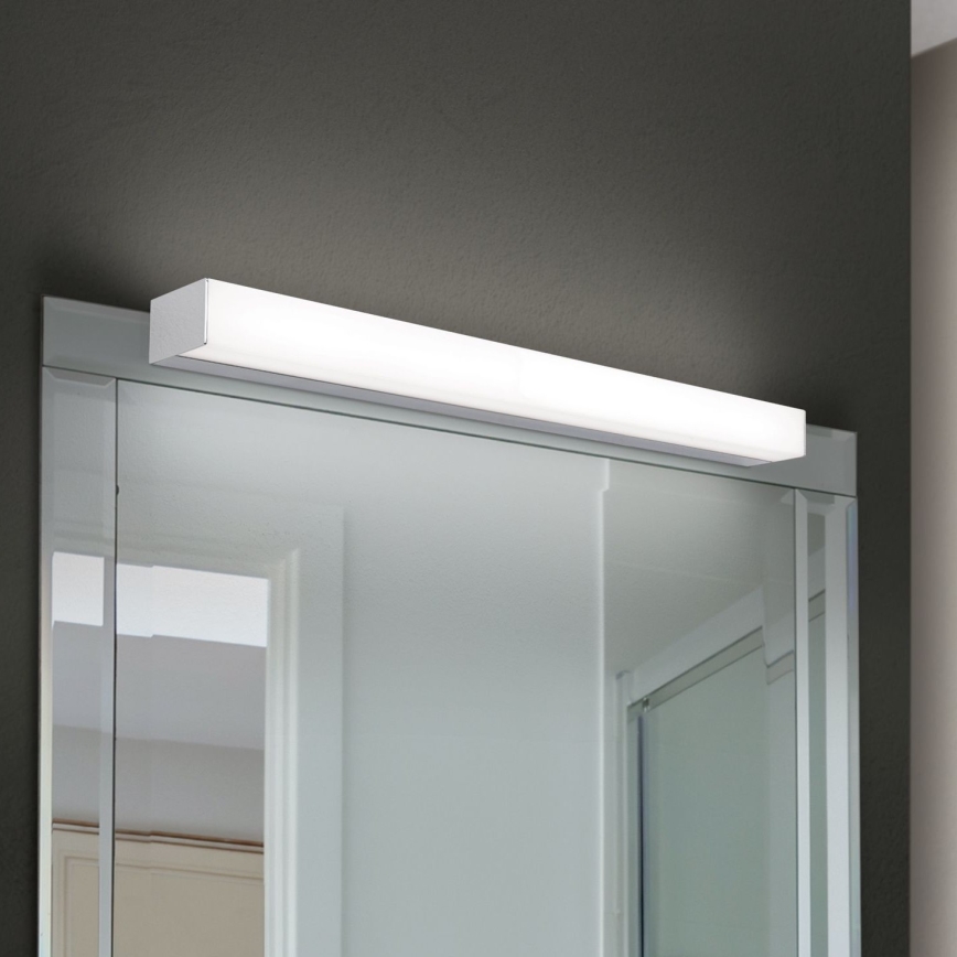 LED Kopalniška luč za osvetlitev ogledala HORIZON LED/12W/230V 3000/4000K 60 cm IP44 srebrna