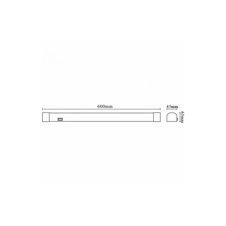 LED Kopalniška luč za osvetlitev ogledala LED/15W/230V 4000K IP44