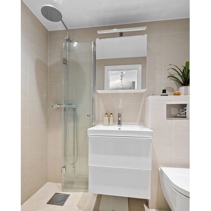 LED Kopalniška luč za osvetlitev ogledala LED/8W/230V 4000K 50 cm IP44 sijajni krom