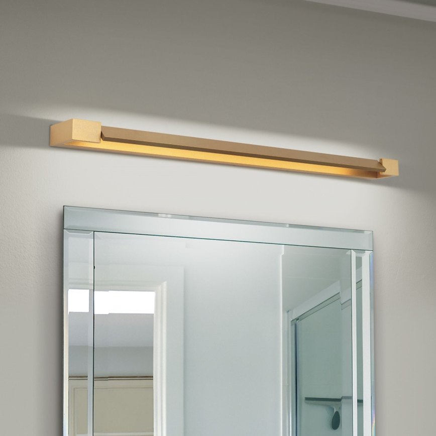 LED Kopalniška luč za osvetlitev ogledala MARILYN LED/24W/230V 90 cm IP44 zlata
