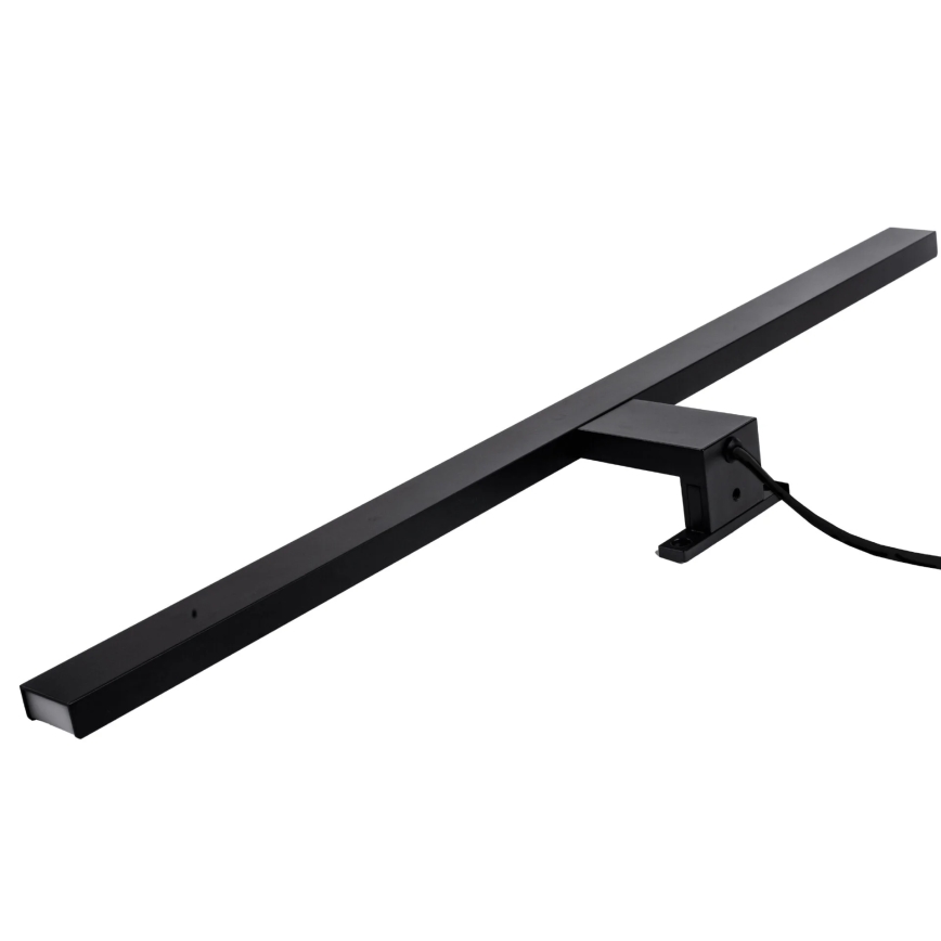 LED Kopalniška luč za osvetlitev ogledala SAMOS LED/12W/230V 4000K 60 cm IP44 črna