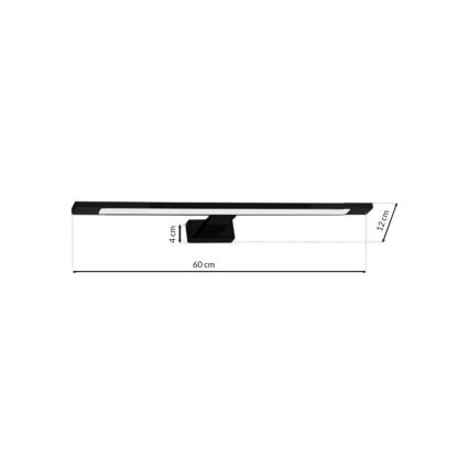 LED Kopalniška luč za osvetlitev ogledala SHINE LED/12W/230V IP44