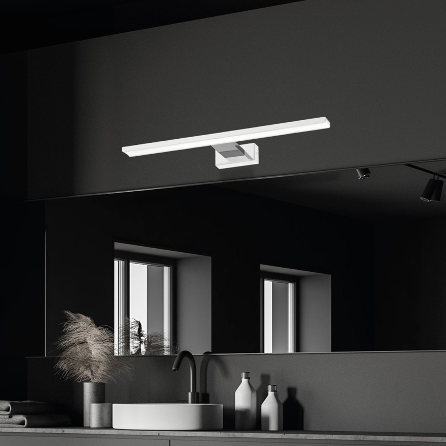 LED Kopalniška luč za osvetlitev ogledala SHINE LED/13,8W/230V IP44 bela/sijajni krom