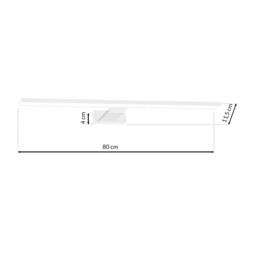 LED Kopalniška luč za osvetlitev ogledala SHINE WHITE LED/15W/230V IP44