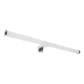 LED kopalniška osvetlitev za ogledalo, 12 W/230 V, 59,5 cm, IP44, sijajni krom