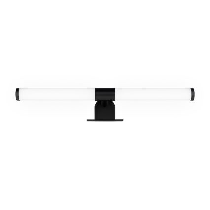 LED kopalniška osvetlitev za ogledalo 2 v 1 APA LED/6W/230V 40 cm IP44 črna