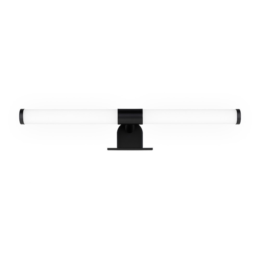LED kopalniška osvetlitev za ogledalo 2 v 1 APA LED/6W/230V 40 cm IP44 črna