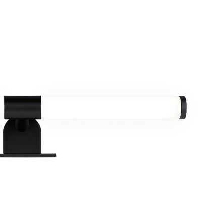 LED kopalniška osvetlitev za ogledalo 2 v 1 APA LED/6W/230V 40 cm IP44 črna