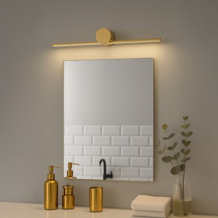 LED kopalniška osvetlitev za ogledalo ARTIST LED/6W/230V 40 cm IP44 zlata