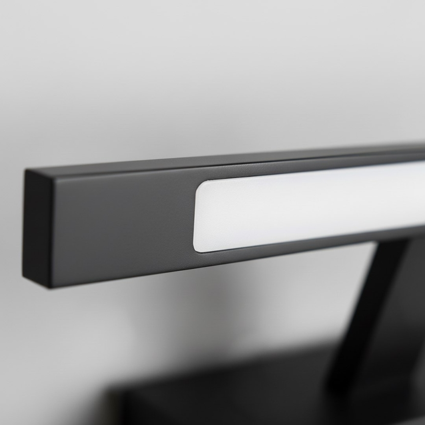 LED osvetlitev za kopalniško ogledalo KLIMT LED/12W/230V 3000/4000/6000K 60 cm IP44 črna