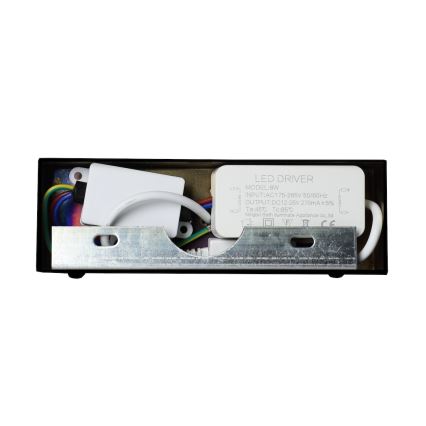 LED osvetlitev za kopalniško ogledalo KLIMT LED/8W/230V 3000/4000/6000K 40 cm IP44 črna