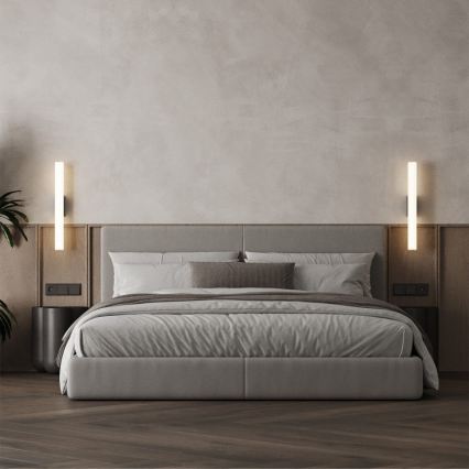 LED kopalniška osvetlitev za ogledalo LINEA LED/12W/230V 3000/4000/6000K IP44 61 cm črna