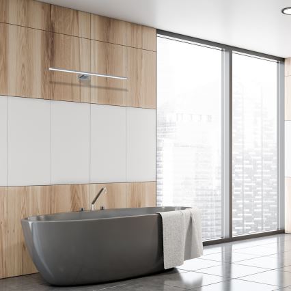 LED kopalniška osvetlitev za ogledalo SHINE LED/15W/230V 80 cm IP44 sijajni krom