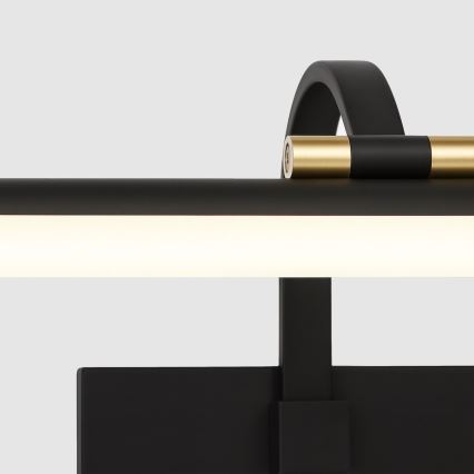 LED kopalniška osvetlitev za ogledalo VINCI LED/15W/230V 60 cm IP44 črna