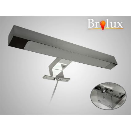 LED kopalniška razsvetljava za ogledalo ENGIS LED/7,2W/230V 30 cm IP44 sijajni krom