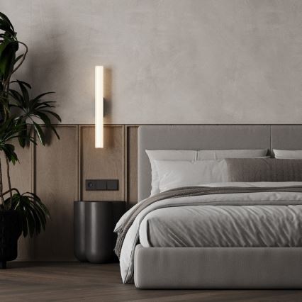 LED kopalniška osvetlitev za ogledalo LINEA, 12W, 230V, nastavljiva barvna temperatura 3000/4000/6000K, IP44, 61 cm, bela